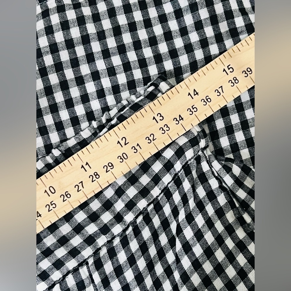 Free People Freehold Gingham Pants Trouser bohemian , sun relax boho in size S - Picture 16 of 16